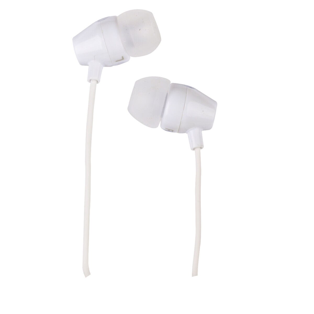RCA HP159WH Stereo InEar Earbuds with Silicone Tips White